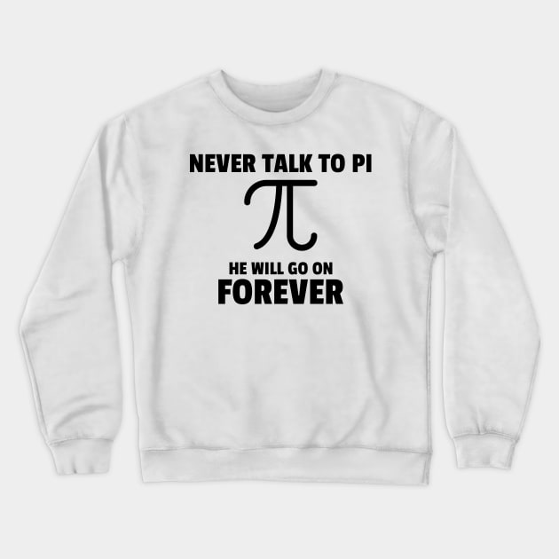 Funny Pi Crewneck Sweatshirt by ForEngineer